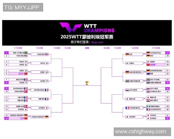 2025年WTT总决赛阵型正逐渐明晰,看男女单、混双三线谁已上岸 2025年WTT总决赛阵型正逐渐明晰,看男女单、混双三线谁已上岸